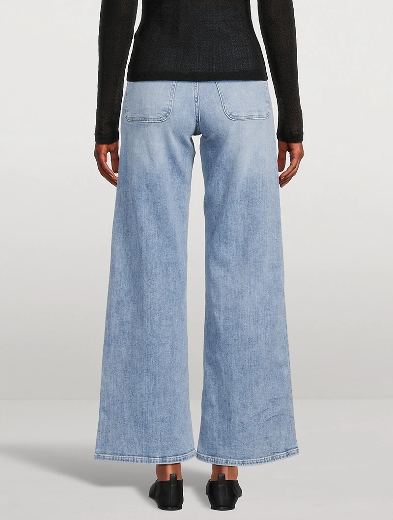 Modern Pocket Wide-Leg Jeans