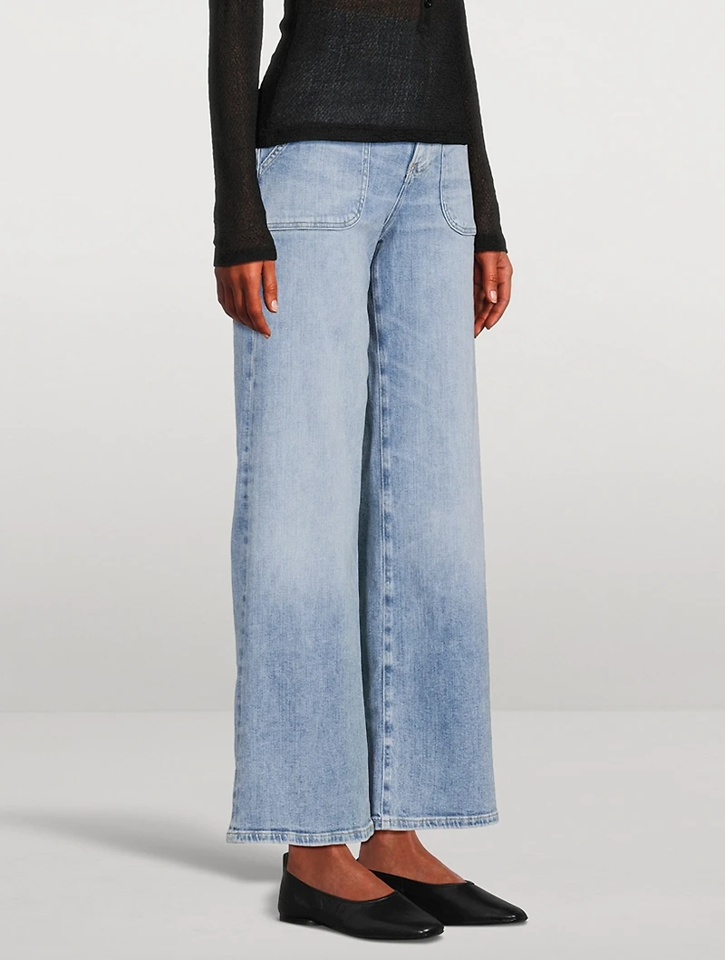 Modern Pocket Wide-Leg Jeans