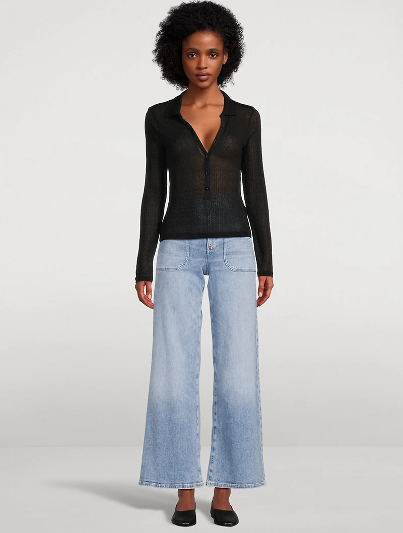 Modern Pocket Wide-Leg Jeans