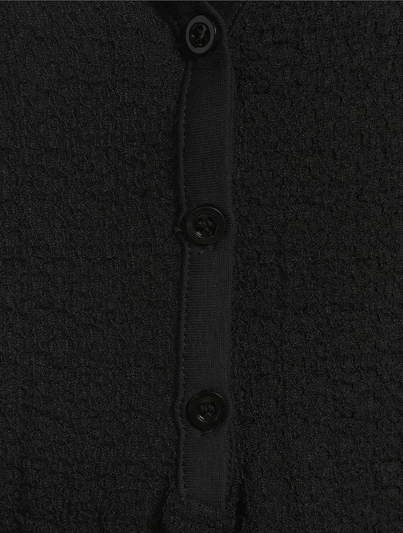 Mesh Polo Shirt