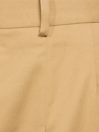 Pleated Wide-Leg Trousers