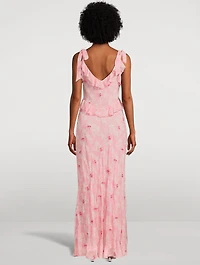 Orcene Maxi Dress Floral Print