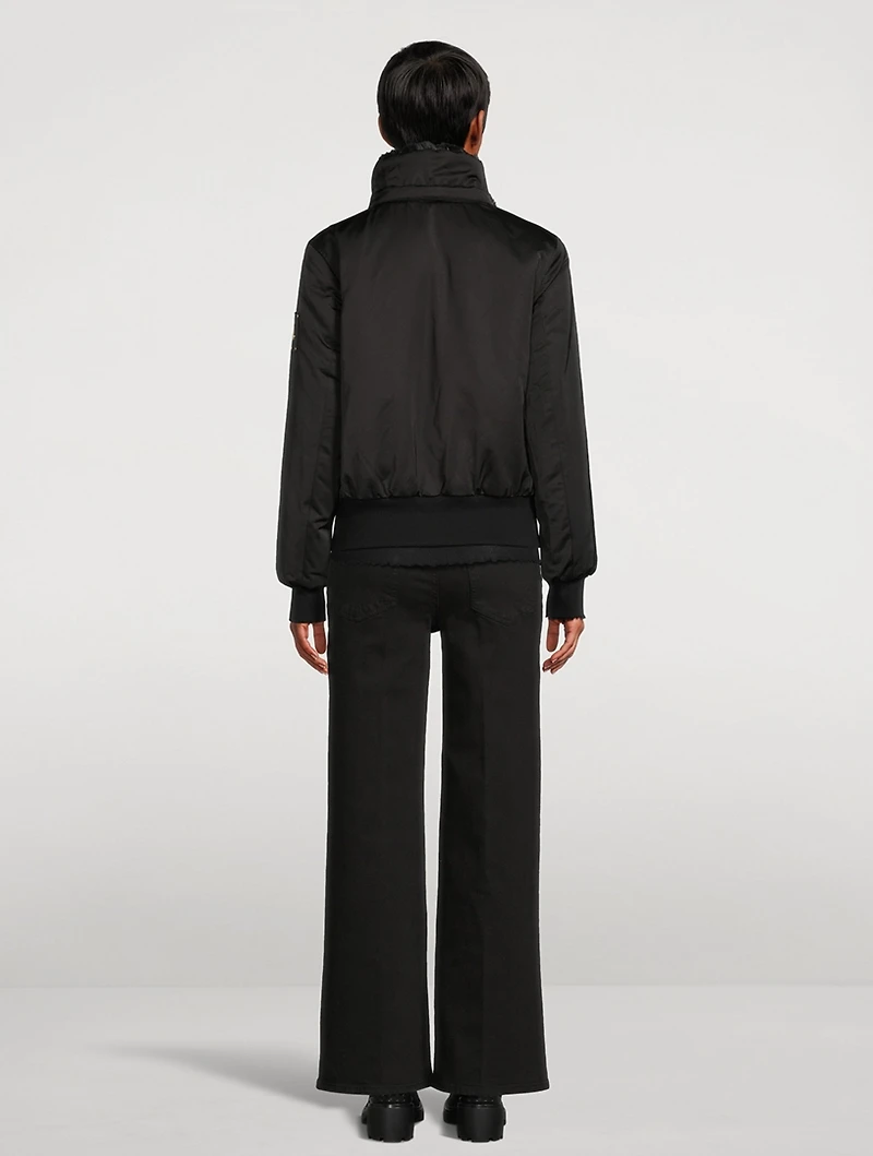 Debbie Reversible Down Bomber Jacket