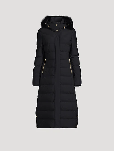 Jocada Shearling-Trimmed Down Parka