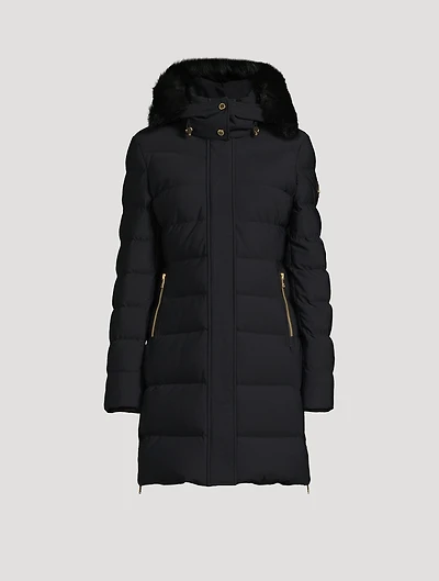 Watershed 3 Shearling-Trimmed Down Parka