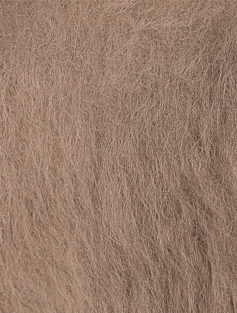 Boxy Alpaca-Blend Sweater