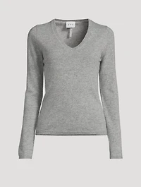 Fair Trade Cashmere Slim Fit V-Neck Sweater