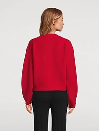 Fair Trade Cashmere Deep V-Neck Cardigan
