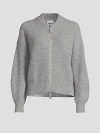 Fair Trade Cashmere Zip Cardigan