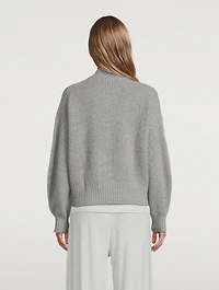 Fair Trade Cashmere Zip Cardigan