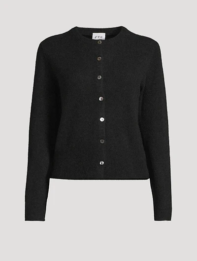 Fair Trade Cashmere Cropped Cardigan