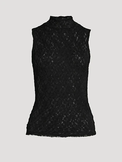 Lace Sleeveless Top