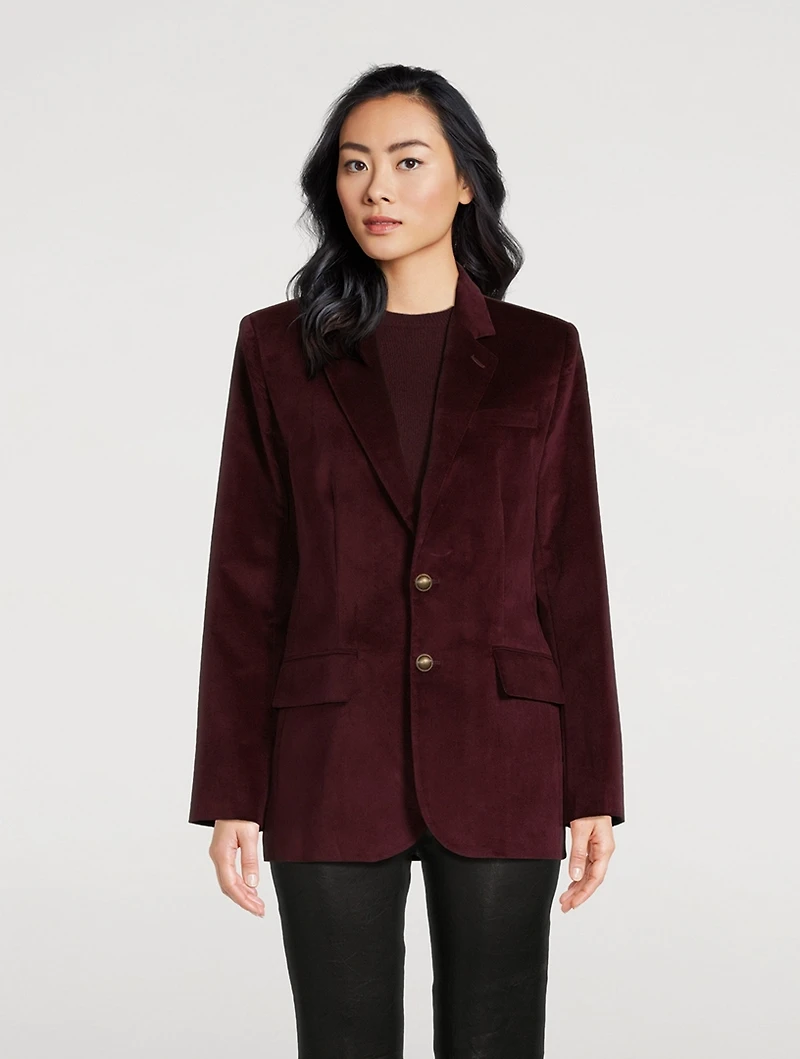 Everyday Velvet Blazer