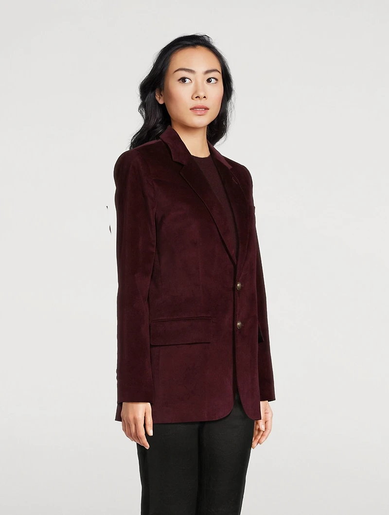Everyday Velvet Blazer