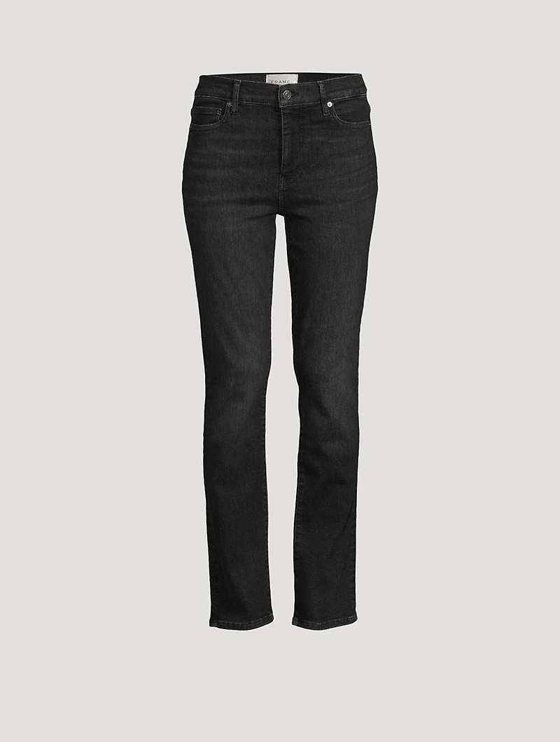 Le High Straight-Leg Jeans