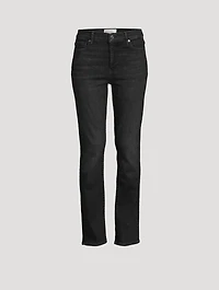 Le High Straight-Leg Jeans