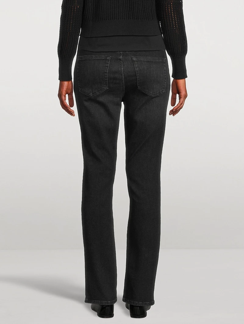 Le High Straight-Leg Jeans