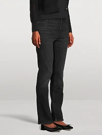 Le High Straight-Leg Jeans
