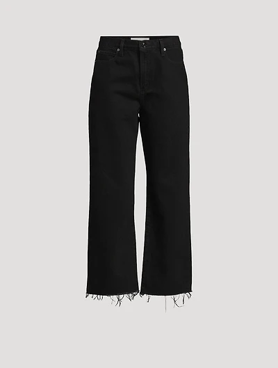 Le Jane Wide-Leg Crop Jeans
