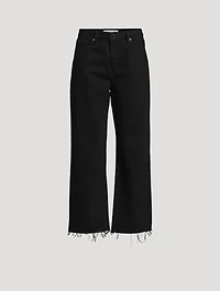 Le Jane Wide-Leg Crop Jeans