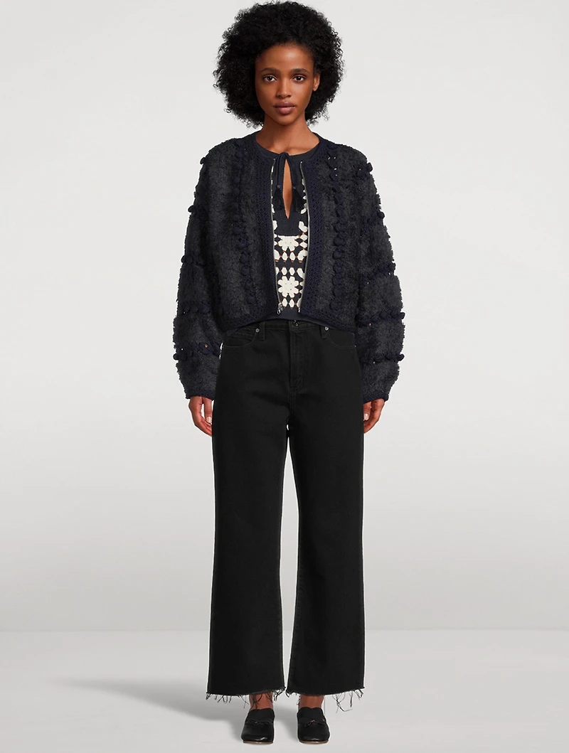Le Jane Wide-Leg Crop Jeans