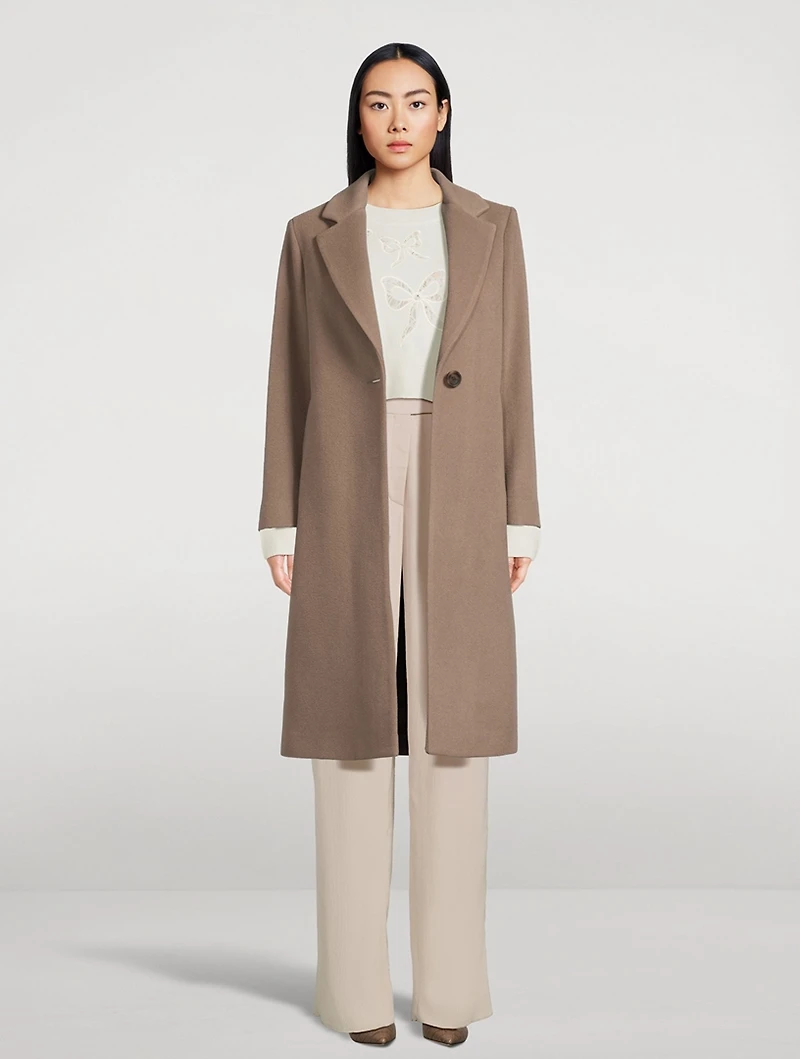 Mia Single-Breasted Coat