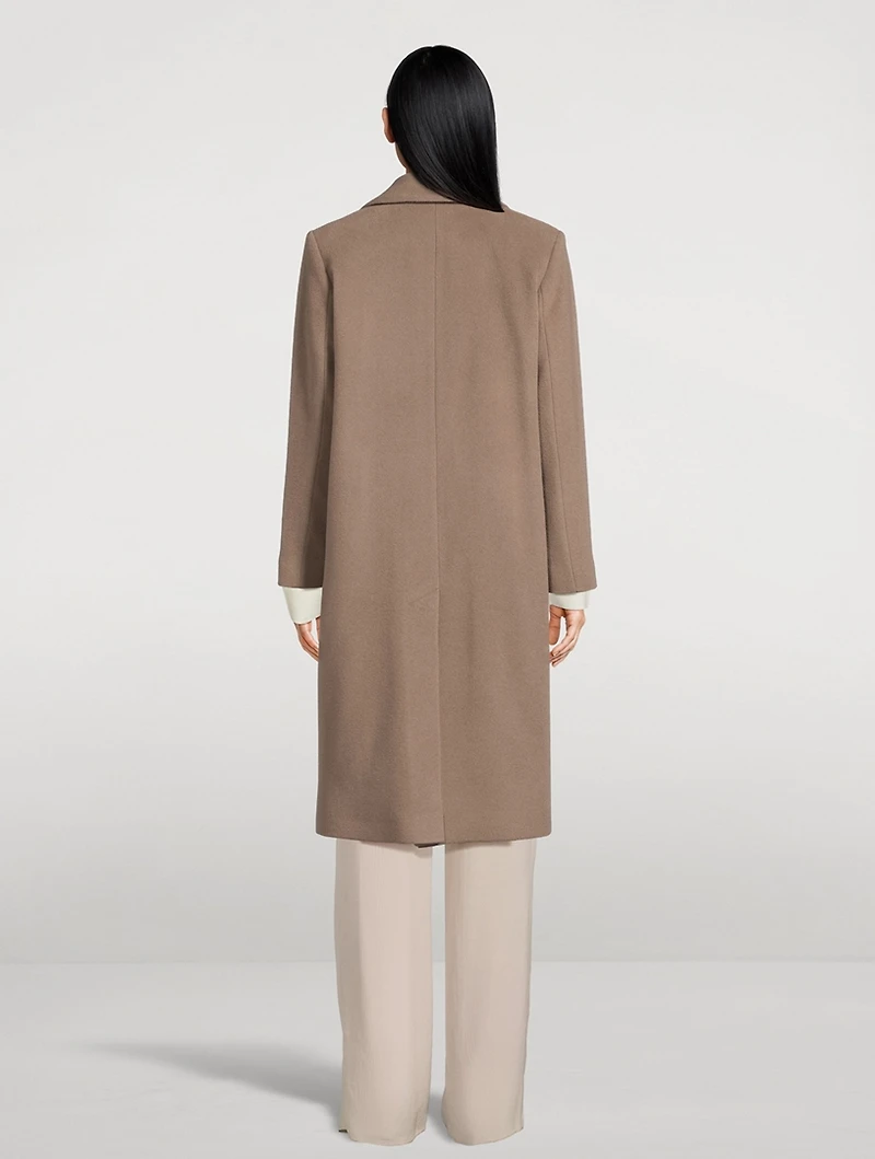 Mia Single-Breasted Coat