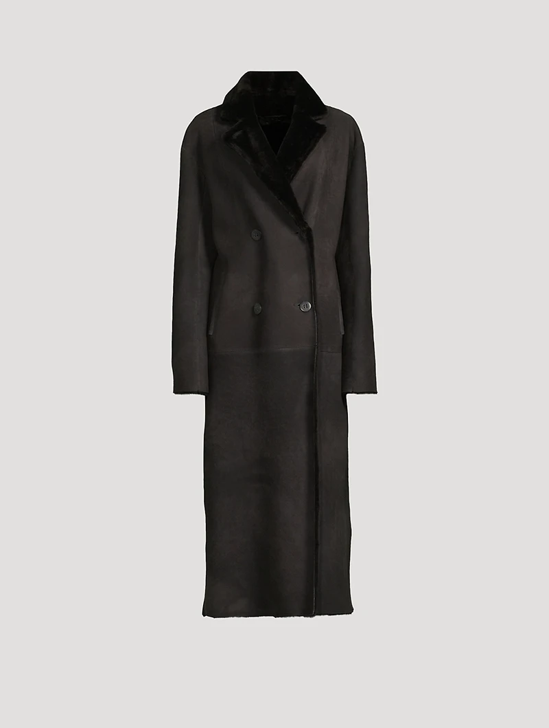 Danielle Reversible Shearling Coat