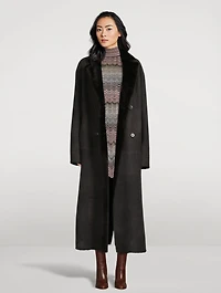 Danielle Reversible Shearling Coat