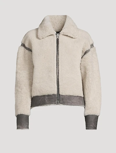 Gaia Reversible Shearling Jacket