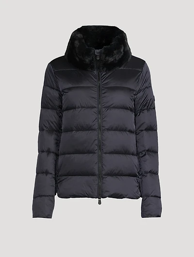 Mei Faux Fur-Trimmed Puffer Jacket