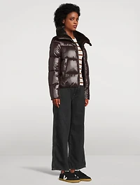 Moma Faux Fur-Lined Puffer Jacket