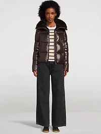 Moma Faux Fur-Lined Puffer Jacket