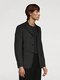 Gabardine Tailored-Fit Jacket