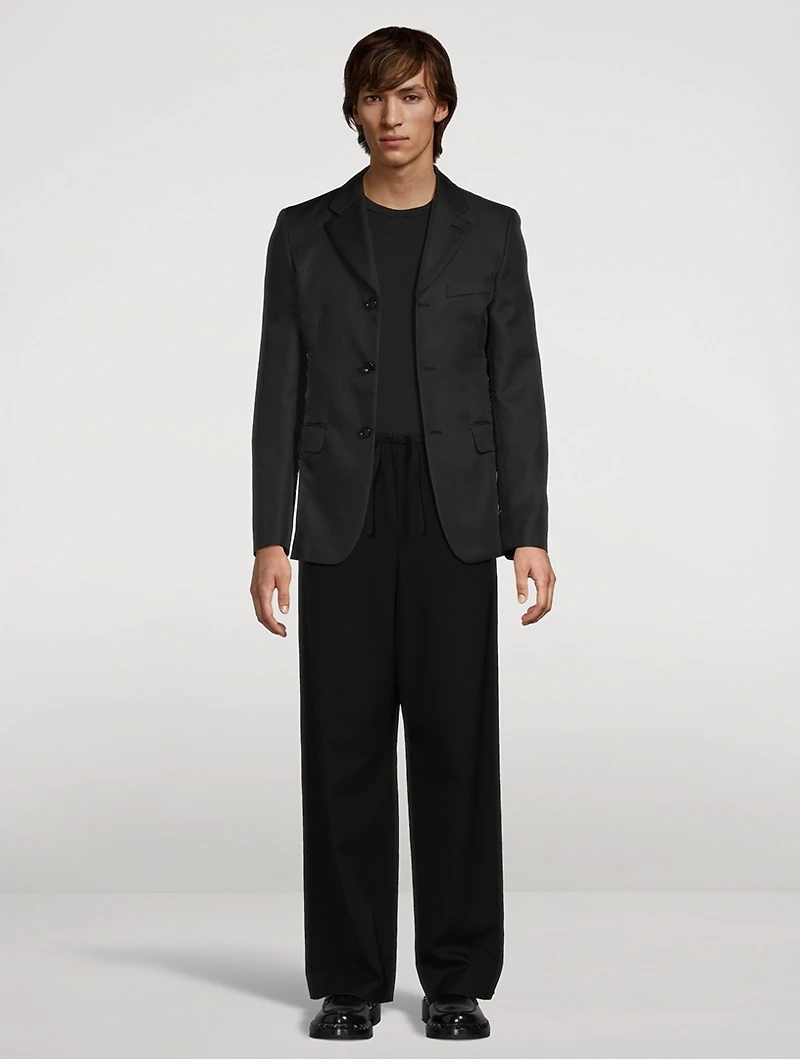Gabardine Tailored-Fit Jacket