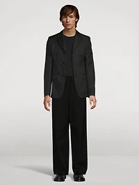 Gabardine Tailored-Fit Jacket