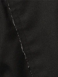 Wool Nylon Twill Wide-Leg Pants