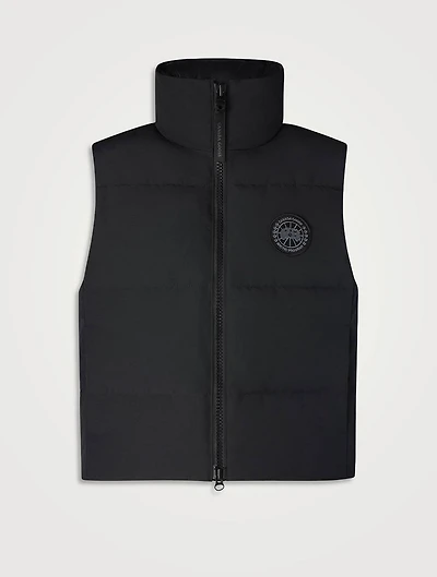 Grandview Black Label Cropped Down Vest