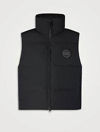 Grandview Black Label Cropped Down Vest