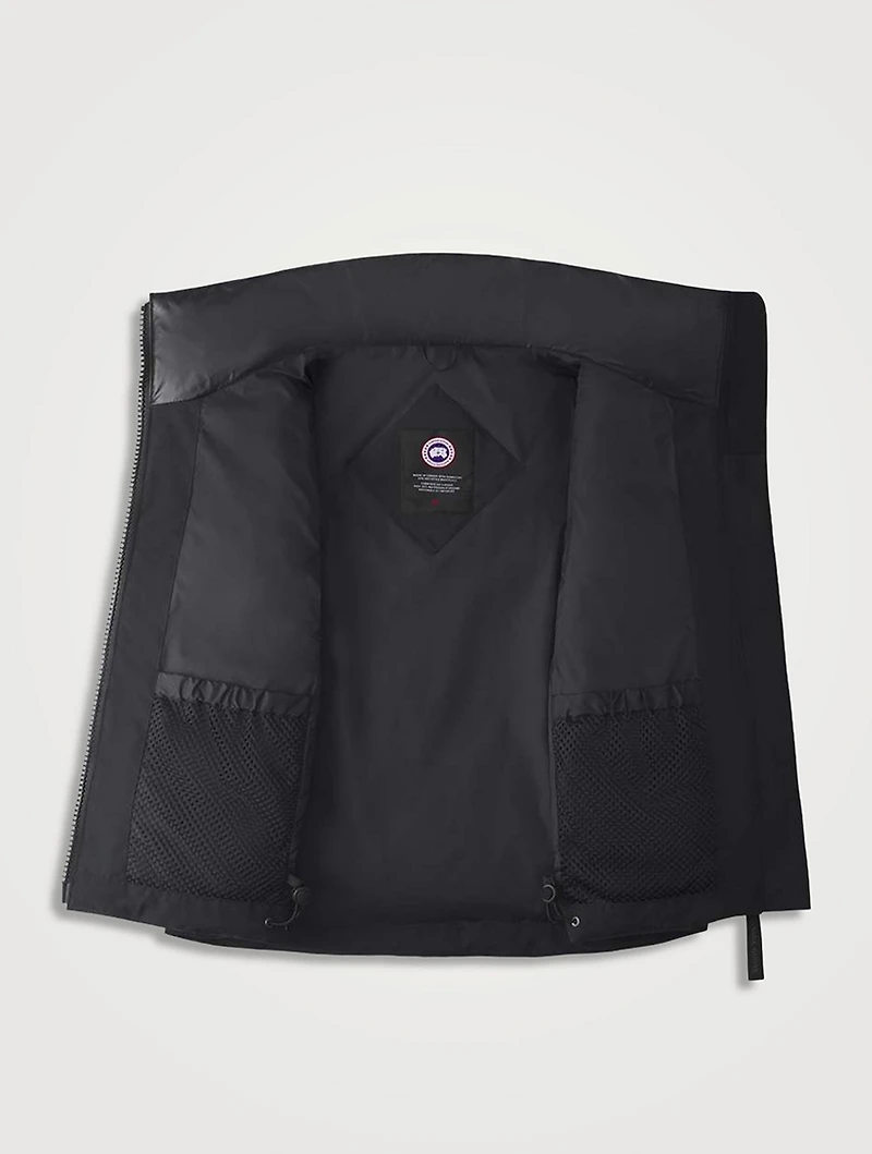 Grandview Black Label Cropped Down Vest