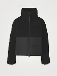 Elora Black Label Sherpa Fleece Down Jacket