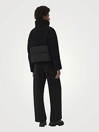 Elora Black Label Sherpa Fleece Down Jacket