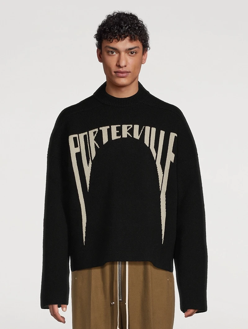 Porterville Wool Jumbo Crewneck Sweater