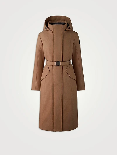 Bala Belted Down Parka