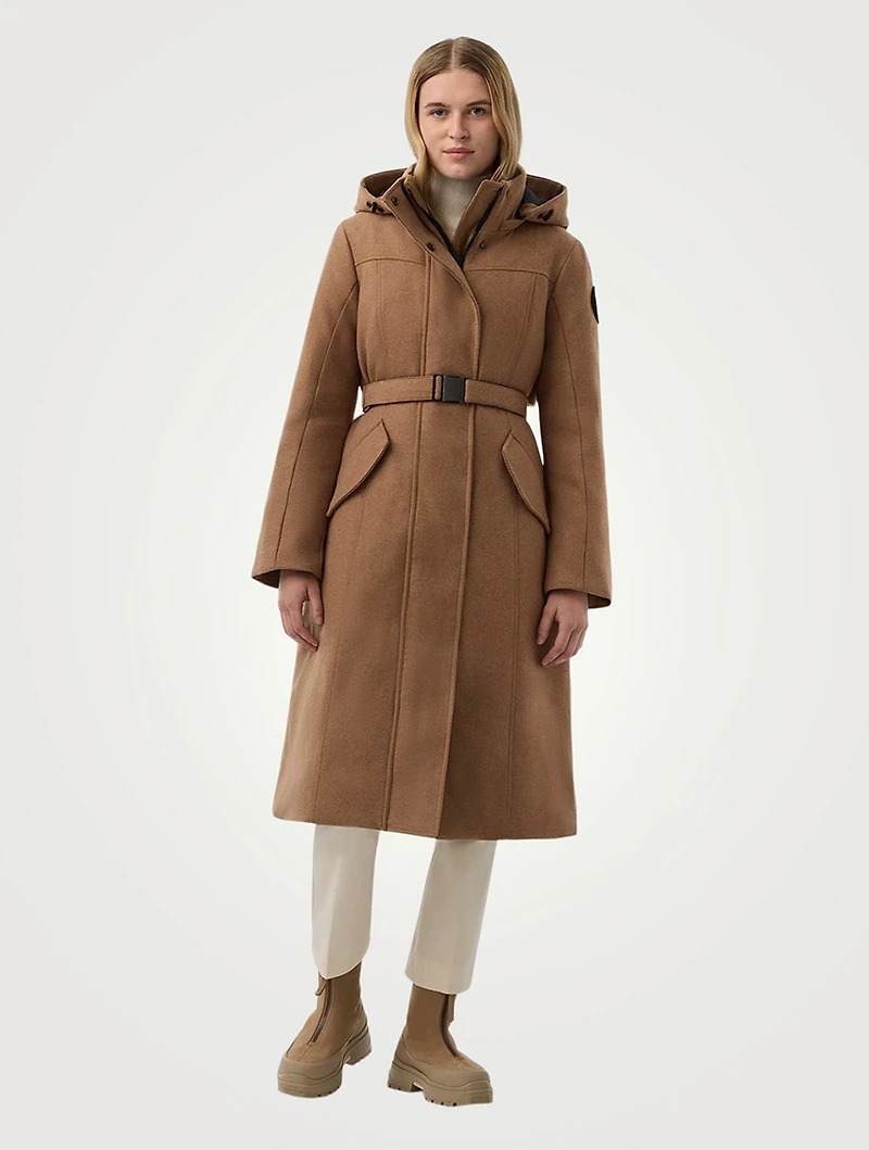 Bala Belted Down Parka