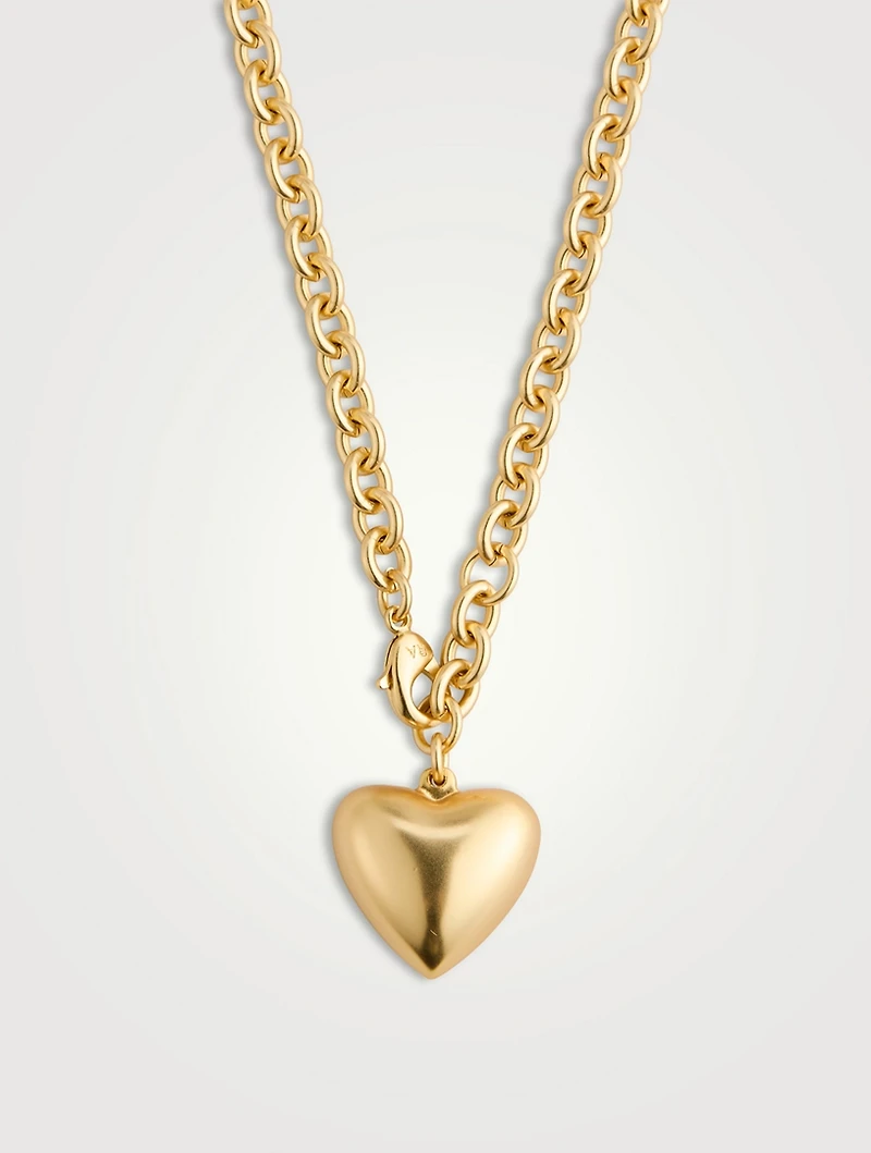 Mini Puffy Heart Necklace