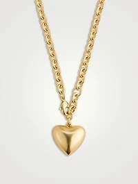 Mini Puffy Heart Necklace