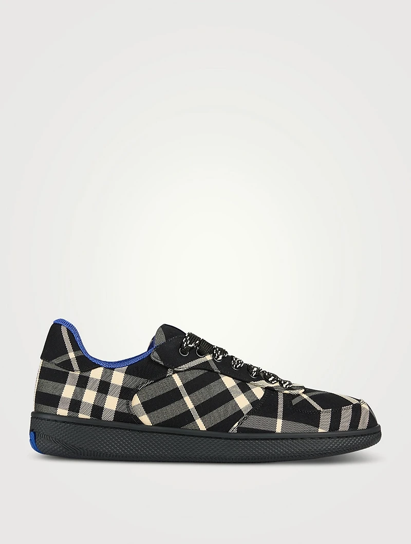 Check Terrace Sneakers