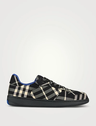 Check Terrace Sneakers