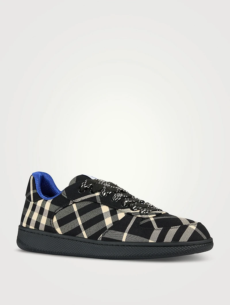 Check Terrace Sneakers